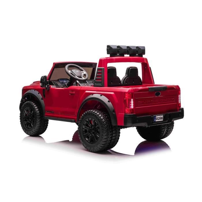 Jouet porteur lectrique Duty 24V rouge Deux places Entra nement