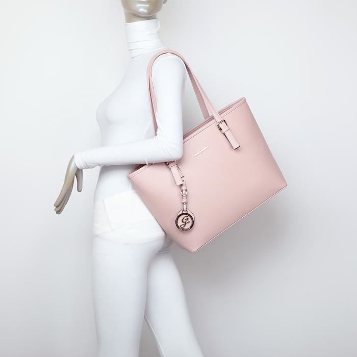 Sac à Main GUESS Newbury Pochette Fourre-tout - Rose, Neuf Avec étiquettes, Livraison Rapide !