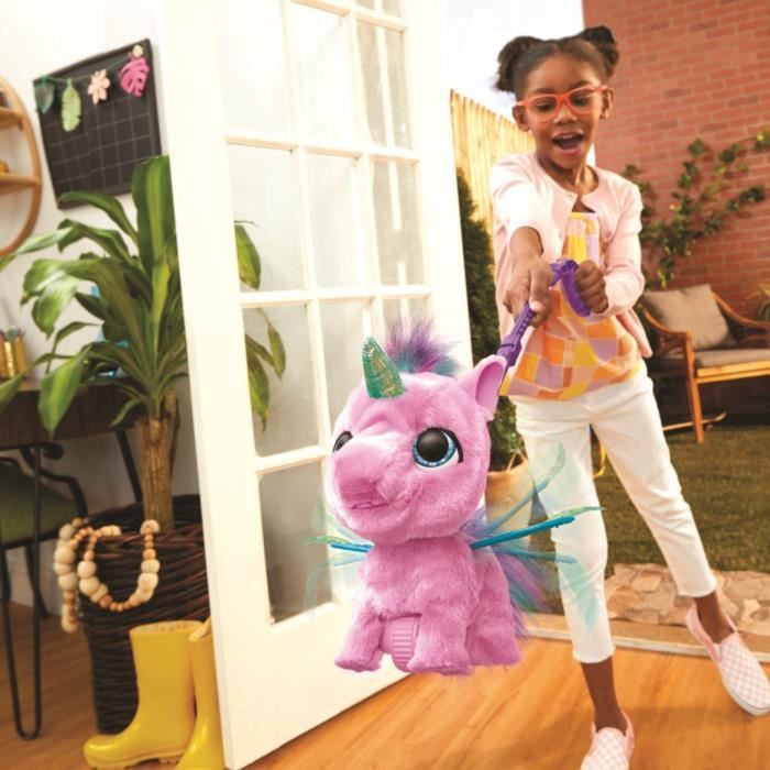 FURREAL Flyalots Flitter mon alicorne peluche interactive
