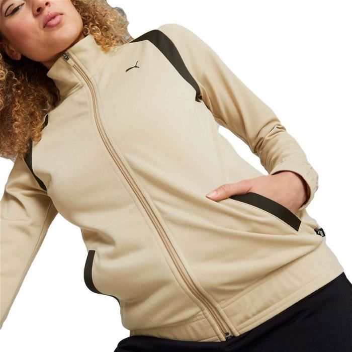 Puma Survetement pour Femme Tricot Classic OP Beige 675234 84 Beige Cdiscount Pret a Porter