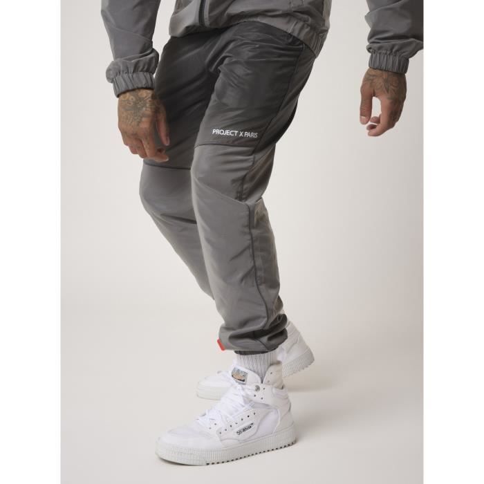 Bas de jogging homme - Sport Survêtement Casuel - Gris/Blanc - Manches  longues - Respirant - Fitness - Running Gris - Cdiscount Prêt-à-Porter