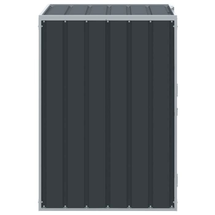 Cache Poubelle/ Rangement à roulettes pour poubelles - VIDAXL - pour ...