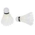 SODIAL 3 x Volant de Badminton LED Lumiere Rouge pour la Nuit R