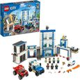 LEGO® City 60246 Le commissariat de police, Jouets de Camion, Moto, Minifigurines pour Enfant Filles Garçons 6 ans et +-0