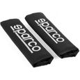 Sparco SPC1204BK - Rembourrage de ceinture de sécurité, noir, 2 unités-0