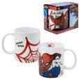 Mug Céramique | Marvel Spider-Man | 325 ml | Enfants Tasse dans Boîte Cadeau-0