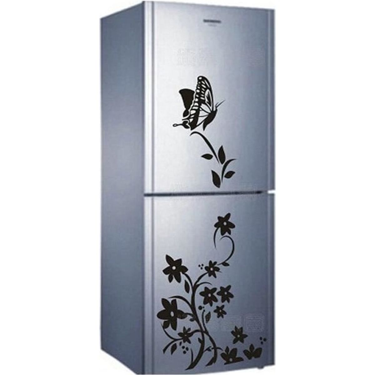 Amovible Stickers Muraux Mur Autocollant Fleurs Papillon Sticker