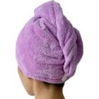 RHAJQ Séche Serviette Bain Microfibre Séchage Rapide Serviettes Soin Cheveux Serviette Wrap (Violet)