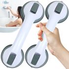FOOTIER 2pcs salle de bain Poignée Ventouse, Baignoire Poignée douche Prise,Sans Perçage Amovible, pour Personnes Âgées, Handicapés,
