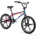 Hiland 20-inch 5-Spoke Small Wheel Bike for Boys and Girls 7,8,9,10+,360-degree Freestyle Rotor-coloré