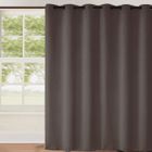HOME MAISON Rideau occultant uni grande largeur Taupe 240x260 cm