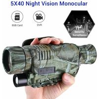 Infrarouge 5X40 IR Vision Nocturne Monoculaire Jumelles Télescopes Portée