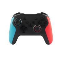 Manette Switch sans fil black, red, Blue pour Nintendo Switch / Switch Lite / Switch Oled, Gyroscope à 6 Axes - G-SC