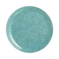 Assiette plate turquoise 26 cm Icy - Luminarc 18 Transparent