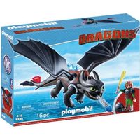 PLAYMOBIL - Dragons Edition Limitée - Harold et Krokmou