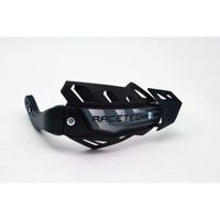 RACETECH - Protèges Mains Intégraux FLX Alu intégral noir avec renfort alu (sans kit de montage)