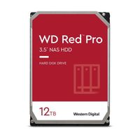 WD Red™ Pro - Disque dur Interne NAS - 12To - 7200 tr/min - 3.5" (WD121KFBX)