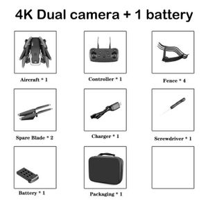 DRONE 4K-Double caméra-1B - Drone Professionnel 4k Camér