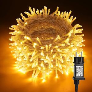 GUIRLANDE D'EXTÉRIEUR Guirlande Lumineuse Noël Extérieur, 50M 500 Led Lu