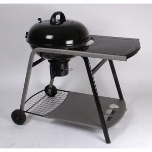 Chariot à charbon de bois pour Barbecue et fumeur, grille robuste, hauteur  réglable, nouveau Design - AliExpress