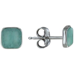 Bling Plaqué Argent Carré Zircone Cubique AAA Boucles d'Oreilles Clous Papillon Arrière Bling Plaqué Argent Carré Zircone Cubique AAA Boucles d'Oreilles Clous Papillon Arrière