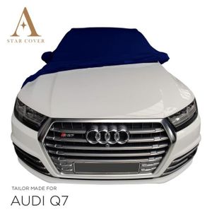 Bâche de protection compatible avec Audi Q3 Sportback poches rétroviseurs
