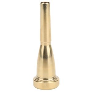 TROMPETTE Pratique à utiliser Fournitures de trompette, belle et élégante conception de forme unique Embouchure de trompette en laiton,