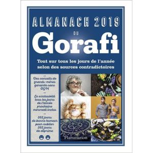 LIVRE HUMOUR Livre - almanach 2019 u Gorafi