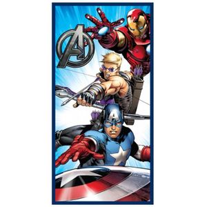 Kid Grande Serviette De Bain 180cm Microfibre Avengers Marvel
