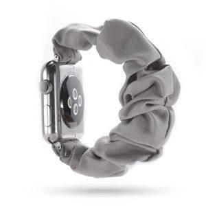 BRACELET MONTRE CONNEC. Bracelet Connecteur en Tissu pour Apple Watch Series 5 4 40mm/Série 3 2 1 38mm - Style R - LEMONDA