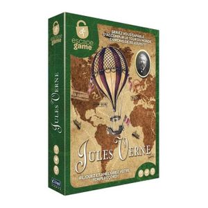JEU SOCIÉTÉ - PLATEAU Escape Game - Jules Verne - Le Tour Du Monde En 80