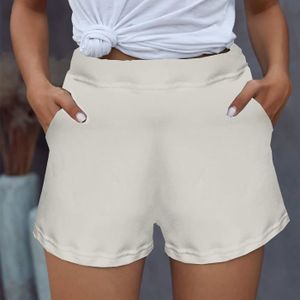 PANTALON Shorts de détente pour femmes Shorts solides d'ent