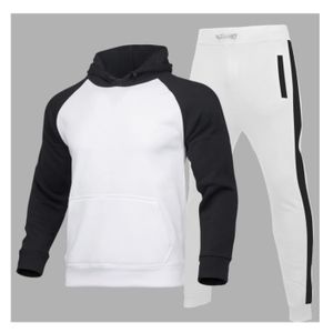 Survêtement pour homme Fashion Sportswear Ensemble 2 pièces Sweat à capuche  + pantalon, combinaison de sport Streetwear Veste à cap - Cdiscount Sport