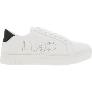 BASKET Baskets Femme - LIU JO - Blanc - Compensé - Lacets