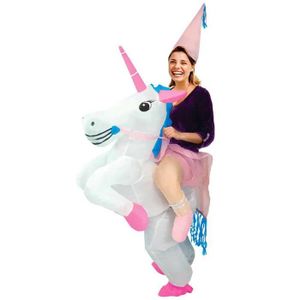 DÉGUISEMENT - PANOPLIE Costume auto gonflable licorne - NO NAME - Animaux - Polyester - Taille M/L