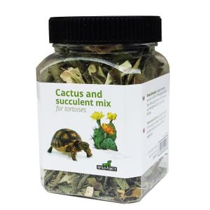 COMPLÉMENT ALIMENTAIRE Cactus and succulent mix for tortoises Complément nutritionnel pour tortues terrestres
