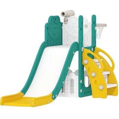 Axi Sky220 Toboggan À Eau En Blanc - 220 Cm | Élément Complémentaire Pour Aire De Jeux / Maison De Jeu Enfant | Toboggan Pour Hauteur De Estrade 120 | Leroy Merlin