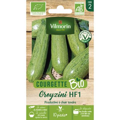 VILMORIN Miscela Semi Di Zucchine A Diversi Colori – Gialle, Verde Chiaro E Verde Scuro, Per Orto