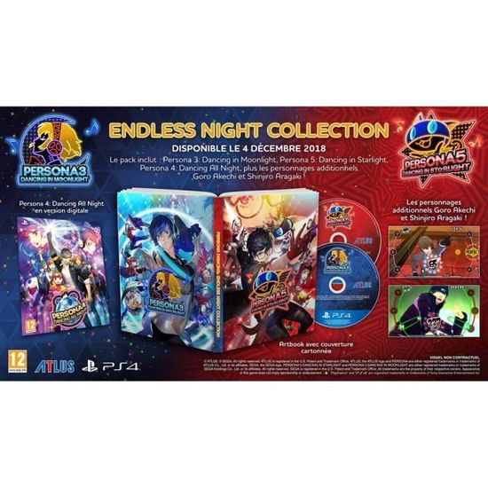 Persona Dancing : Endless night Collection Jeu PS4