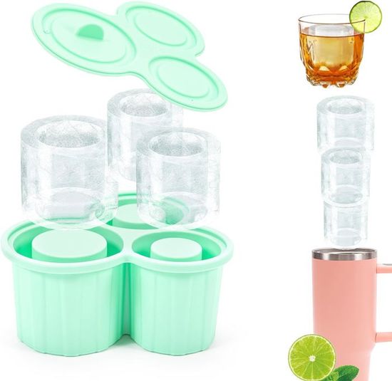Kit De 2 Couvercles étanches De Rechange Pour Gobelet Stanley 40 Oz (1,1L) – Avec 2 Pailles Résistantes à La Chaleur – Blanc