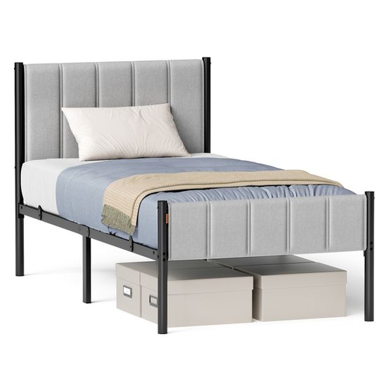 Cache-sommier élastique Simple - 90 X 190 Cm, Hauteur 38 Cm, Polyester Doux, Installation Facile - 5