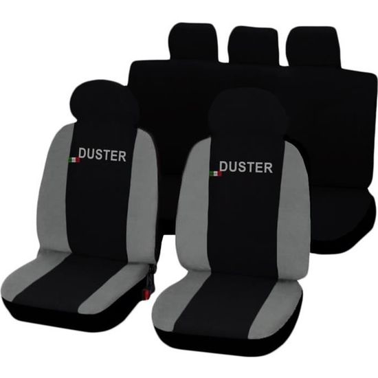 Housses De Siège Pour Dacia Duster III (2016-2025) - 9 Pièces - Cuir PU - Protection Complète