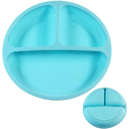 Assiette Ventouse MumEZ Lot De 3 Pour Bébé - Antidérapantes - Pour
