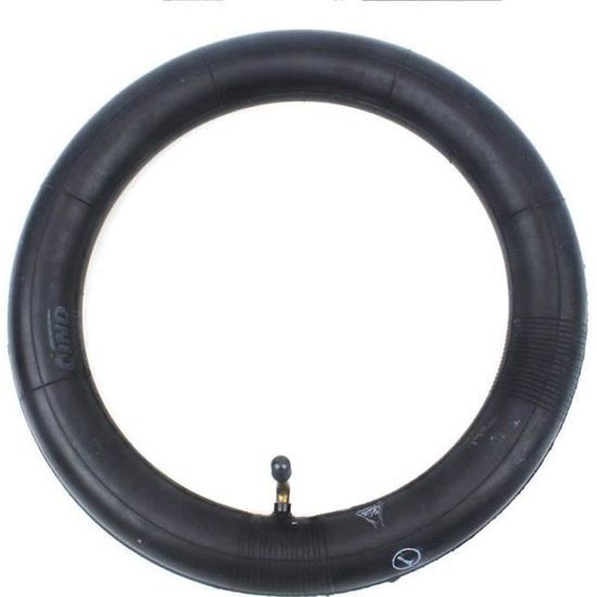 Chambre à Air 12 1/2 X 2 1/4 (62-203) – Valve Droite Ou Coudée – Pour Vélo électrique Et Scooter – Noir, Caoutchouc Durable