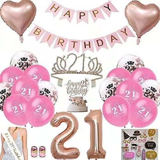 Decoration Anniversaire Fille 21 Ans 21 Ans Anniversaire Deco Ballon 21 Ans Anniversaire 21 Ballons 21 Ans Anniversaire Femme 355 Cdiscount Maison