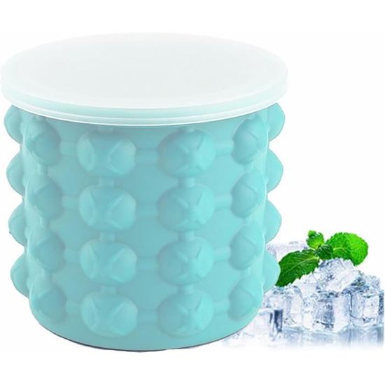 1.3L Seau A Glacon Avec Couvercle Inox Seau A Champagne Seau A Glace