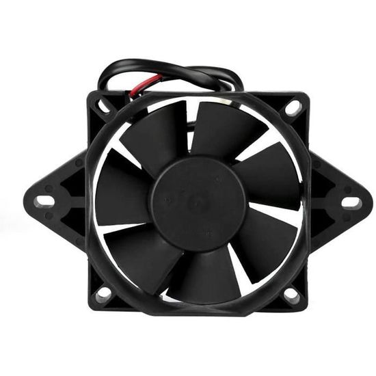 Ventilateur De Refroidissement 12V DC GOOFIT - Pour Moto Et Scooter - 7 Pales