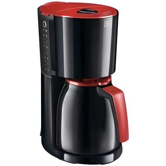 Cafetière Filtre SENYA 1L – Verseuse Isotherme Inox – Puissance 870W – Arrêt Automatique – Filtre Permanent Réutilisable