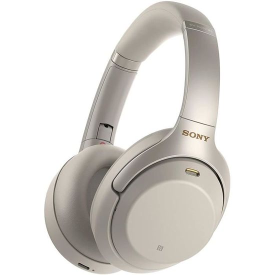 SONY WH-1000XM3 グレー Sony WH-1000XM3 - Casque sans fil Bluetooth à réduction de bruit