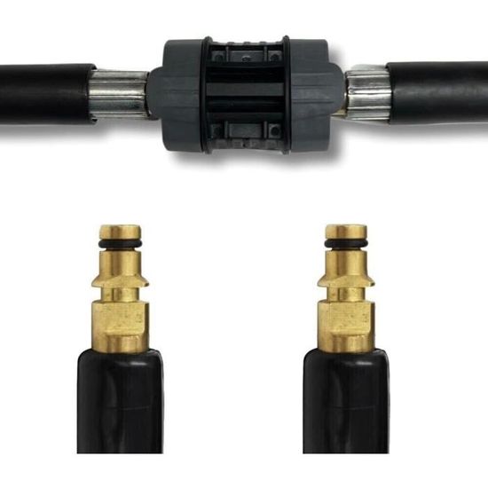 Rallonge Nettoyeur Haute Pression Compatible Kärcher K2 - Raccord Rapide M22IG - Pour Tuyau HP